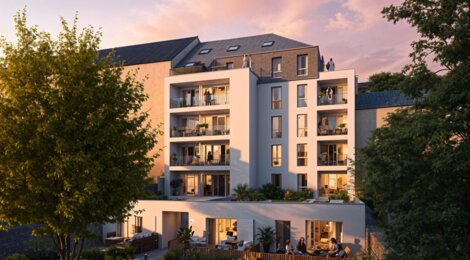 Programme immobilier neuf AQUILON - Nantes à deux pas du tramway (44000) - Référence : 11854