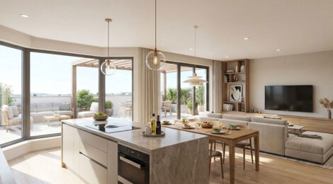 Programme immobilier neuf RUBY-Libre - Nantes appartements avec loggia quartier Saint Donatien (44000) - Référence : 17504