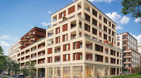 Programme immobilier neuf RUBY-Libre - Nantes appartements avec loggia quartier Saint Donatien (44000) - Référence : 17504
