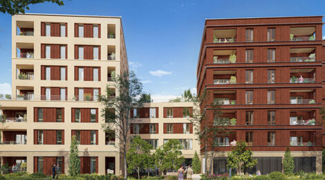 Programme immobilier neuf RUBY-Libre - Nantes appartements avec loggia quartier Saint Donatien (44000) - Référence : 17504