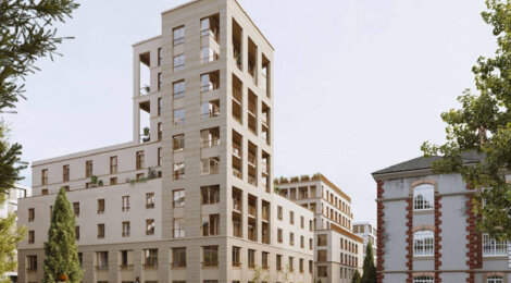Programme immobilier neuf Le Mercoeur - Nantes : appartements neufs du 2 au 5 pièces proche Gare et Jardin des Plantes (44000) - Référence : 15516