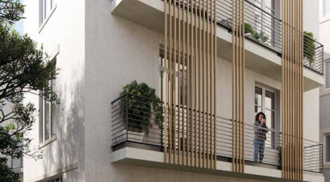 Programme immobilier neuf RÉSIDENCE COURBET - Nantes : appartements neufs en déficit foncier sur les bords de l’Erdre (44000) - Référence : 14839