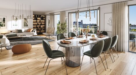 Programme immobilier neuf CARAT - Nantes : appartements neufs T2–T4 dans le quartier Hauts-Pavés - Saint-Félix (44000) - Référence : 15563