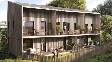 Programme immobilier neuf Amaryllis - Nantes : Appartements studio–T4 avec terrasses, parking sécurisé et proximité tramway (44000) - Référence : 14753