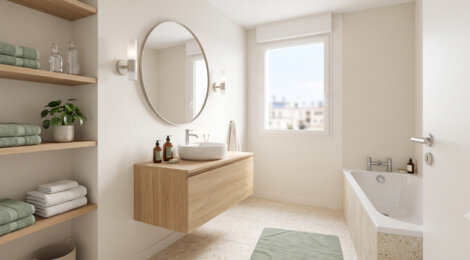 Programme immobilier neuf La Closerie - Nantes : Appartements studio–T4 et maisons T4 avec jardins, volets roulants et chauffage individuel dans le quartier Le Landreau (44000) - Référence : 14450