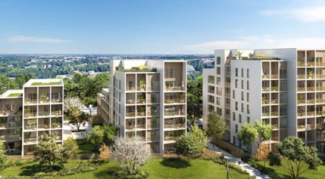 Programme immobilier neuf ECLOZ - Nantes : Appartements studio–T5 avec balcons, terrasses et RT2012 à 15 min de la Vallée de l'Erdre (44000) - Référence : 14243