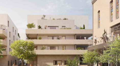 Programme immobilier neuf Sixtine - Nantes : Appartements studio–T5 avec terrasses, domotique et local vélo proche de la mairie Doulon (44000) - Référence : 6430