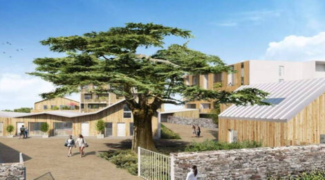 Programme immobilier neuf So Link - Nantes : Appartements T1–T4 avec patios, loggias et isolation phonique dans le secteur Doulon (44000) - Référence : 14188