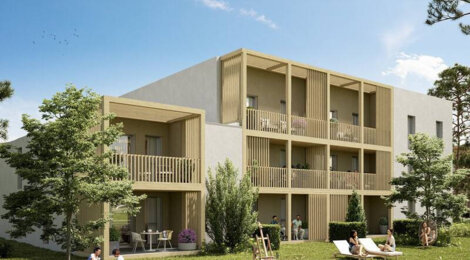 Programme immobilier neuf Boisea - Nantes : Appartements T2–T4 avec terrasses, parking sécurisé et proximité quartier Erdre Porterie (44000) - Référence : 14639