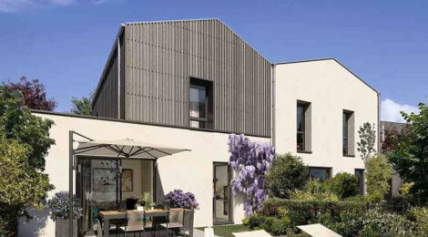 Programme immobilier neuf Coeur ZOLA - Nantes : Appartements T2–T5 et maisons duplex avec terrasses, fibre optique et proximité quartier Zola (44000) - Référence : 14537