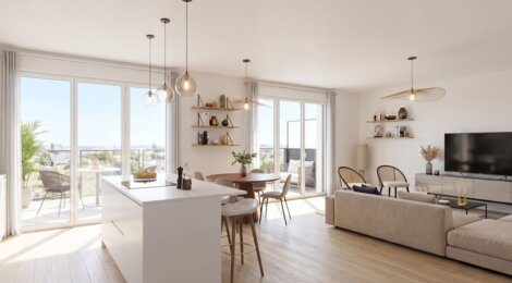 Programme immobilier neuf FUSION - Nantes au coeur du quartier de la création (44000) - Référence : 16028