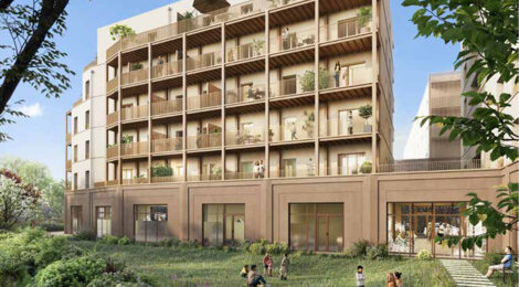 Programme immobilier neuf LIZY - Nantes Bottière-Chénaie résidence près tramway (44000) - Référence : 12901