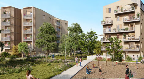 Programme immobilier neuf RIVA VERDE - Nantes cadre verdoyant à Doulon-Gohards (44000) - Référence : 17755