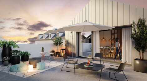 Programme immobilier neuf SEVRE RIVE DROITE - Nantes près de la Sèvre Nantaise (44000) - Référence : 9563