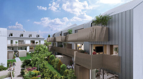 Programme immobilier neuf SEVRE RIVE DROITE - Nantes près de la Sèvre Nantaise (44000) - Référence : 9563
