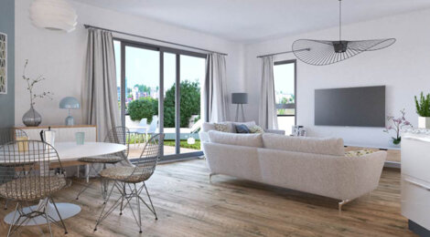 Programme immobilier neuf MONCLER - Nantes quartier Saint-Donatien  proche du tramway T2 (44000) - Référence : 13274