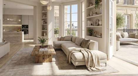 Programme immobilier neuf Le 17 - Nantes réhabilitation de caractère centre Graslin (44000) - Référence : 15573