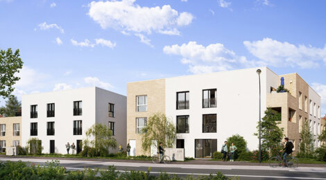 Programme immobilier neuf CITY'ZEN - CHANTRERIE - Nantes résidence à proximité du campus de la Chanterie (44000) - Référence : 16640