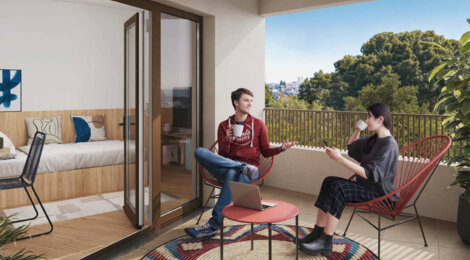 Programme immobilier neuf STUDENTLY NANTES - Nantes une résidence étudiante à proximité de l’université (44000) - Référence : 11630