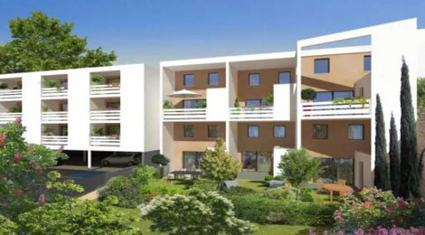 Programme immobilier neuf Antoni Gaudi - Narbonne : Appartements T2–T3 avec balcons, jardins et proximité de la gare au cœur du quartier Révolution (11100) - Référence : 12912