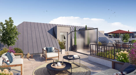 Programme immobilier neuf Les Jardins du Grand Pont - Nemours : appartements neufs T2–T4 à 200 m du Grand Pont (77140) - Référence : 15929