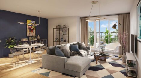 Programme immobilier neuf Le 1930 - Neuilly-Plaisance : 140 appartements neufs T1–T5 à 15 min du RER A (93360) - Référence : 15937