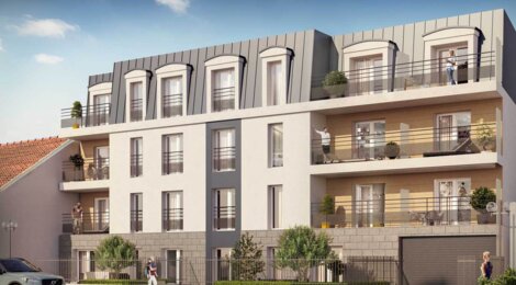 Programme immobilier neuf 81 FOCH - Neuilly-Plaisance centre-ville à deux pas de la Mairie (93360) - Référence : 16467
