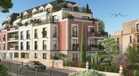 Programme immobilier neuf Villa AMANDA - Neuilly-Plaisance résidence contemporaine à 15 min à pied du RER A (93360) - Référence : 18293