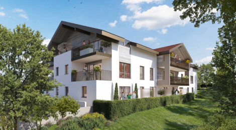 Programme immobilier neuf Le Chêne d'Or - Neydens à proximité de la Suisse (74160) - Référence : 16148