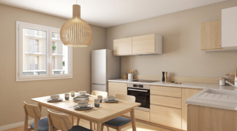 Programme immobilier neuf Sunset Riviera - Nice - Nice : 165 appartements neufs du studio au 2 pièces en résidence de services (06000) - Référence : 14377