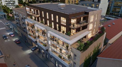 Programme immobilier neuf Urban Roch - Nice à deux pas de l’hypercentre (06000) - Référence : 14385