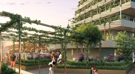 Programme immobilier neuf OASIS - Nice : appartements neufs écoresponsables dans l’Écoquartier Écovallée (06000) - Référence : 18262