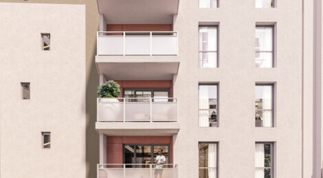 Programme immobilier neuf VILLA GABRIEL - Nice : appartements neufs T2–T4 à 50 m du tramway 1 (06000) - Référence : 14381