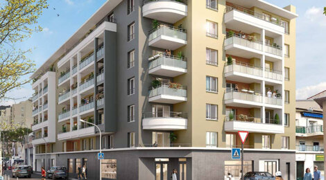 Programme immobilier neuf Nissa'Nova - Nice : Appartements studio–T3 avec terrasses, volets roulants et proximité quartier Riquier (06000) - Référence : 9796