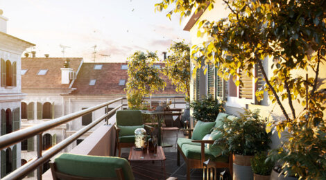 Programme immobilier neuf VILLA CANDIDE - Nice : Appartements T1–T4 avec terrasses, parking sécurisé et proximité place Massena (06000) - Référence : 16977