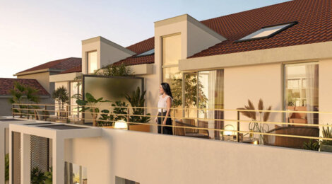 Programme immobilier neuf Nice'Art - Nice : Appartements T2–T4 avec terrasses, pompe à chaleur et proximité Port et campus universitaire (06000) - Référence : 9843