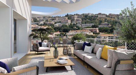 Programme immobilier neuf JOIA HANA - JOIA - Nice : Appartements T2–T5 avec terrasses, vues Méditerranée et jardins partagés dans l’Ecoquartier Vallée proche place Méridia (06000) - Référence : 14258