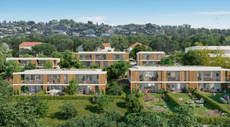 Programme immobilier neuf Coté Colline - Nice au calme de la Corniche Fleurie (06000) - Référence : 18439
