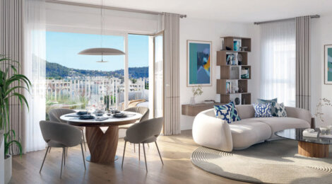 Programme immobilier neuf LES PANORAMAS CIMIEZ - Nice Cimiez vivre avec vues panoramiques dans un cadre résidentiel (06000) - Référence : 14176