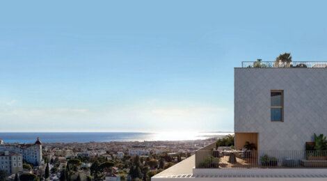 Programme immobilier neuf LES PANORAMAS CIMIEZ - Nice Cimiez vivre avec vues panoramiques dans un cadre résidentiel (06000) - Référence : 14176