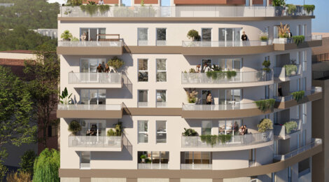 Programme immobilier neuf Casa Roch - Nice proche de la gare et à 250m du tramway L1 (06000) - Référence : 16570