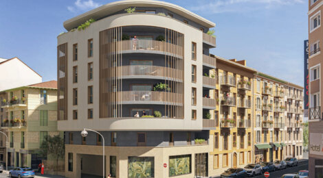 Programme immobilier neuf 12 AUGUSTE GAL - Nice quartier Port Lympia à deux pas du tramway 1 (06000) - Référence : 14392