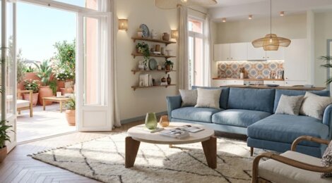 Programme immobilier neuf VILLA SIEBEL - Nice réhabilitation proche de la plage (06000) - Référence : 14393
