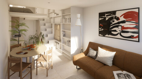 Programme immobilier neuf 30e Avenue - Nice réhabilitation studios étudiants à proximité des facultés (06000) - Référence : 18437