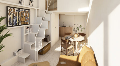 Programme immobilier neuf 30e Avenue - Nice réhabilitation studios étudiants à proximité des facultés (06000) - Référence : 18437