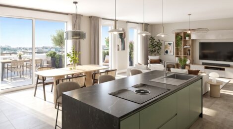 Programme immobilier neuf 32 CAFFARELLI - Nice résidence contemporaine proche de la Promenade des Anglais (06000) - Référence : 18085