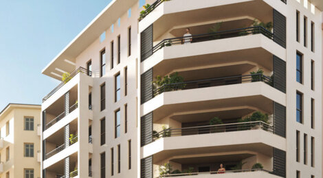 Programme immobilier neuf 32 CAFFARELLI - Nice résidence contemporaine proche de la Promenade des Anglais (06000) - Référence : 18085