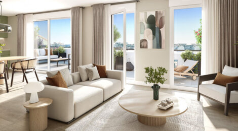 Programme immobilier neuf 32 CAFFARELLI - Nice résidence contemporaine proche de la Promenade des Anglais (06000) - Référence : 18085