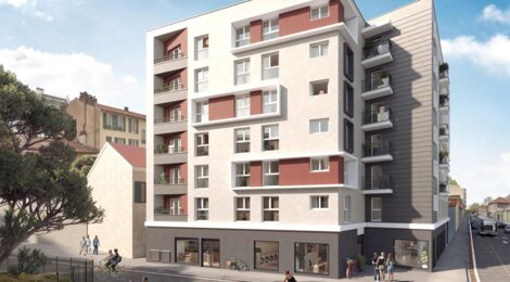 Programme immobilier neuf Nissa Campus - Résidence étudiante - Nice : résidence étudiante et studios meublés en quartier Riquier (06000) - Référence : 14378