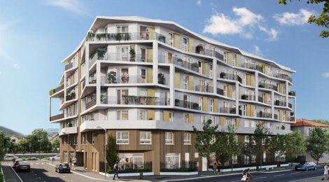 Programme immobilier neuf Azur Campus - Nice, résidence étudiante LMNP et proximité CHU Pasteur (06000) - Référence : 14382